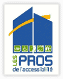 Logotype Les pros de l'accessibilité